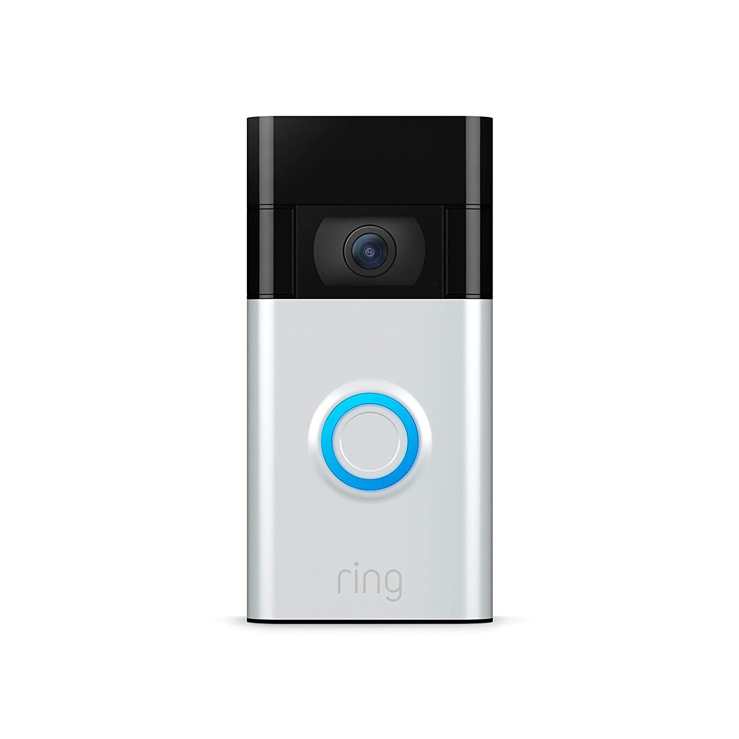 My Review Ring Video Doorbell – 2020 release – 1080p HD video, improved motion detection, easy installation – Satin Nickel