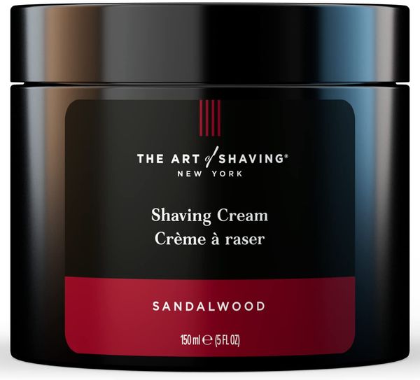 My Review The Art of Shaving Sandalwood Shaving Cream for Men - Mens Beard Care, Protects Against Irritation and Razor Burn, Clinically Tested for Sensitive Skin, The Perfect Gift, 5 Ounce