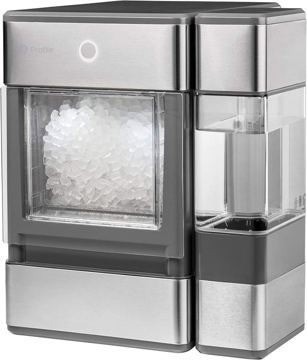 My Review GE Profile Opal | Countertop Nugget Ice Maker with Side Tank | Portable Ice Machine Makes up to 24 lbs. of Ice Per Day | Stainless Steel Finish